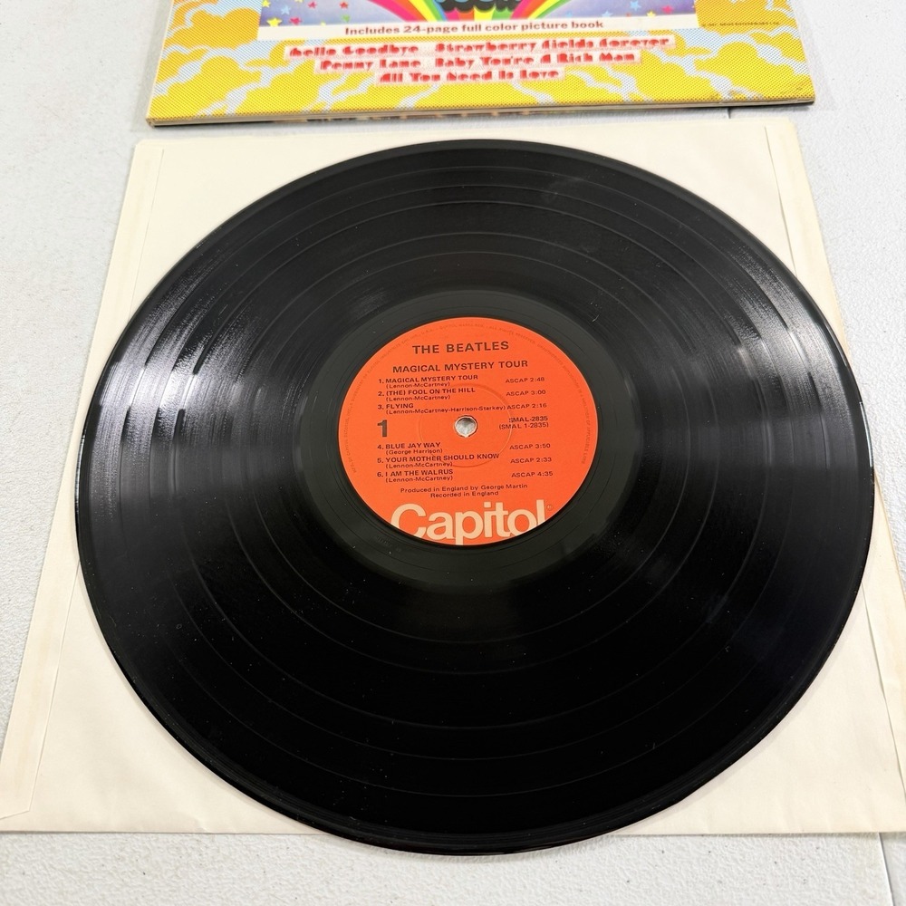 Beatles Magical Mystery Tour SMAL-2835 Stereo Capital Records 1967 LP Vinyl EX - Picture 3 of 13